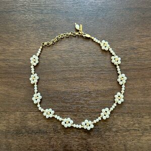 Eliou Amilia Freshwater Pearl Flower Necklace